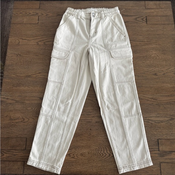 Pacsun Bone Utility Cargo Elastic Waist Baggy Pants Style: 850HO208523 Small - Picture 1 of 8